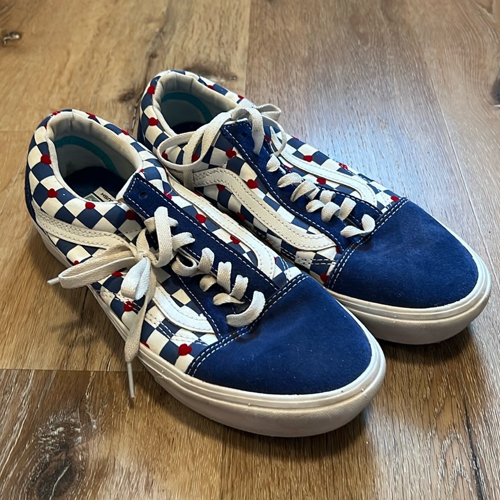 RARE Vans Old Skool Autism Awareness Cushion Comfy Womens size 10.5 Mens size 9
